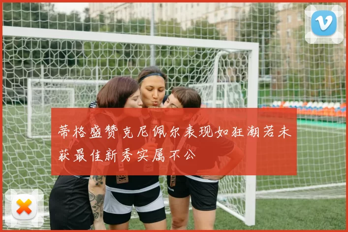 蒂格盛赞克尼佩尔表现如狂潮若未获最佳新秀实属不公